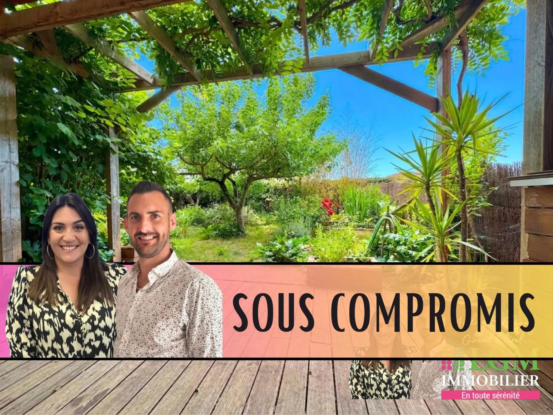 Appartement à PIGNAN - Comme une maison ! T2 avec jardin de 80 m² et terrasse bois - Girard-Clérel Immobilier