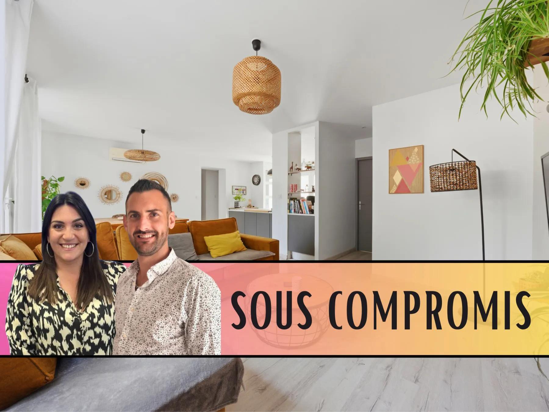 Appartement à SAINT JEAN DE VEDAS - T5 en rez-de-jardin, 4 chambres, 220m2 de jardin, 2 places de parking - Girard-Clérel Immobilier