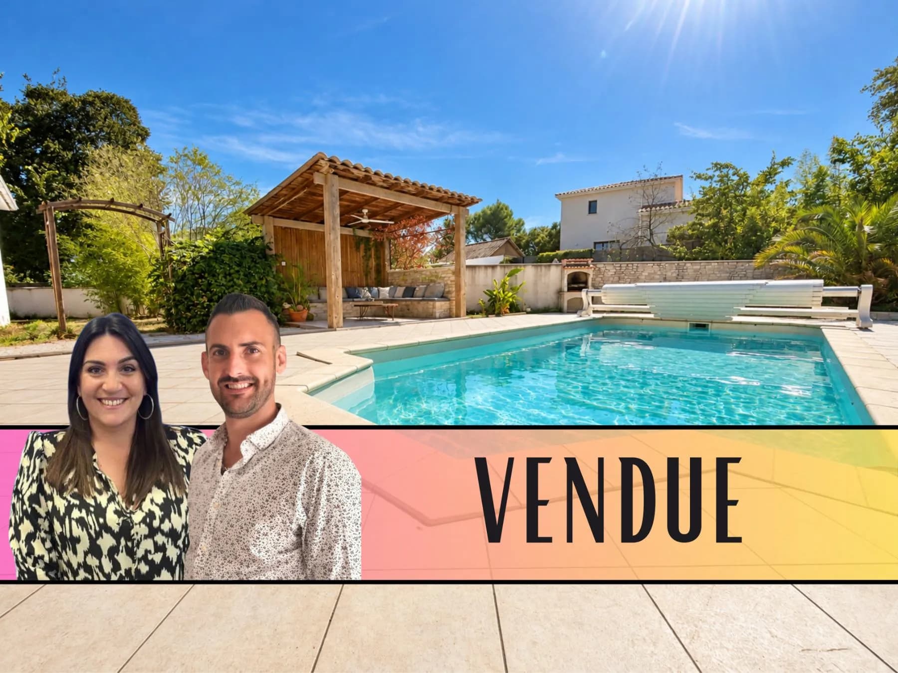 Maison récente de plain-pied 110 m² – 3 chambres – Piscine – Aucun travaux – Au calme - 644m2 de terrain
