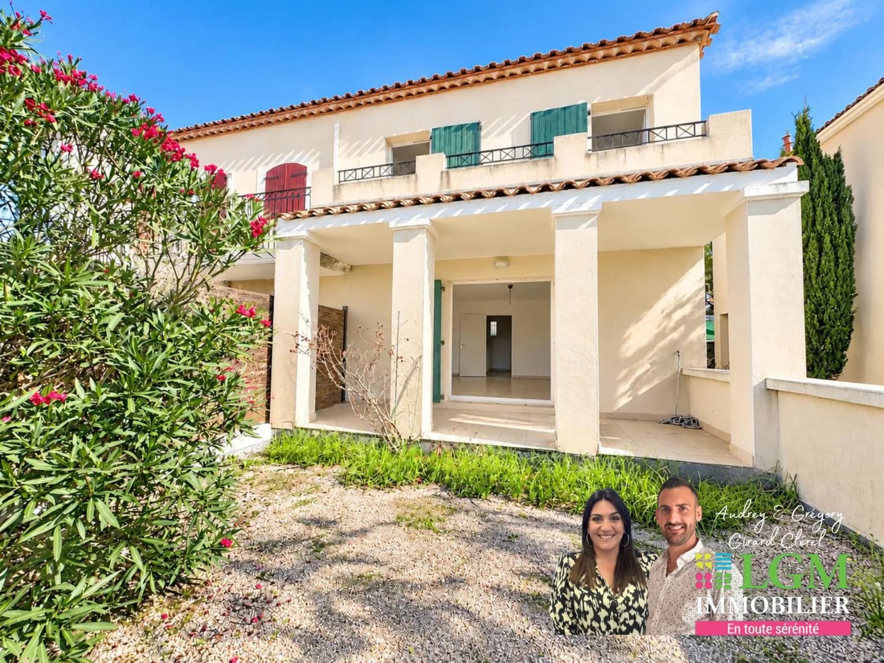 JUVIGNAC – Maison T4 avec terrasse, jardin et garage